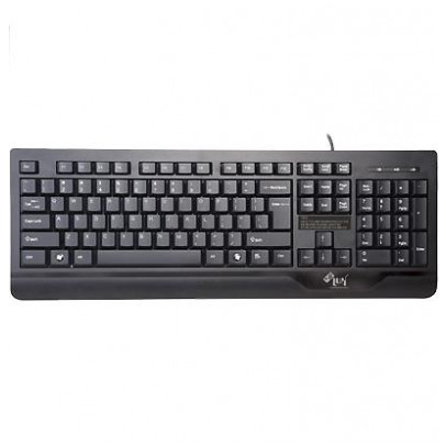 картинка Клавиатура @lux Office KL-6000P Black PS/2 (KL-6000P) от магазина КомпьютерЦентр