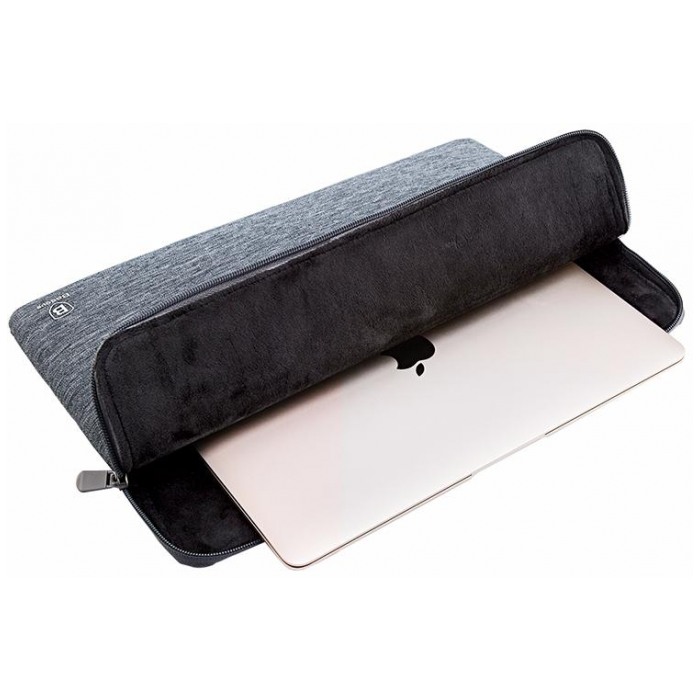 картинка Чехол Baseus Laptop Bag for MacBook 15'' Gray (LTAPMCBK15-0G) от магазина КомпьютерЦентр