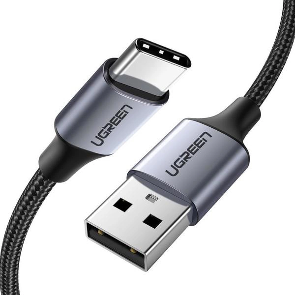 картинка Кабель Type-C 2m USB 2.0 A->C, Ugreen 60128 от магазина КомпьютерЦентр