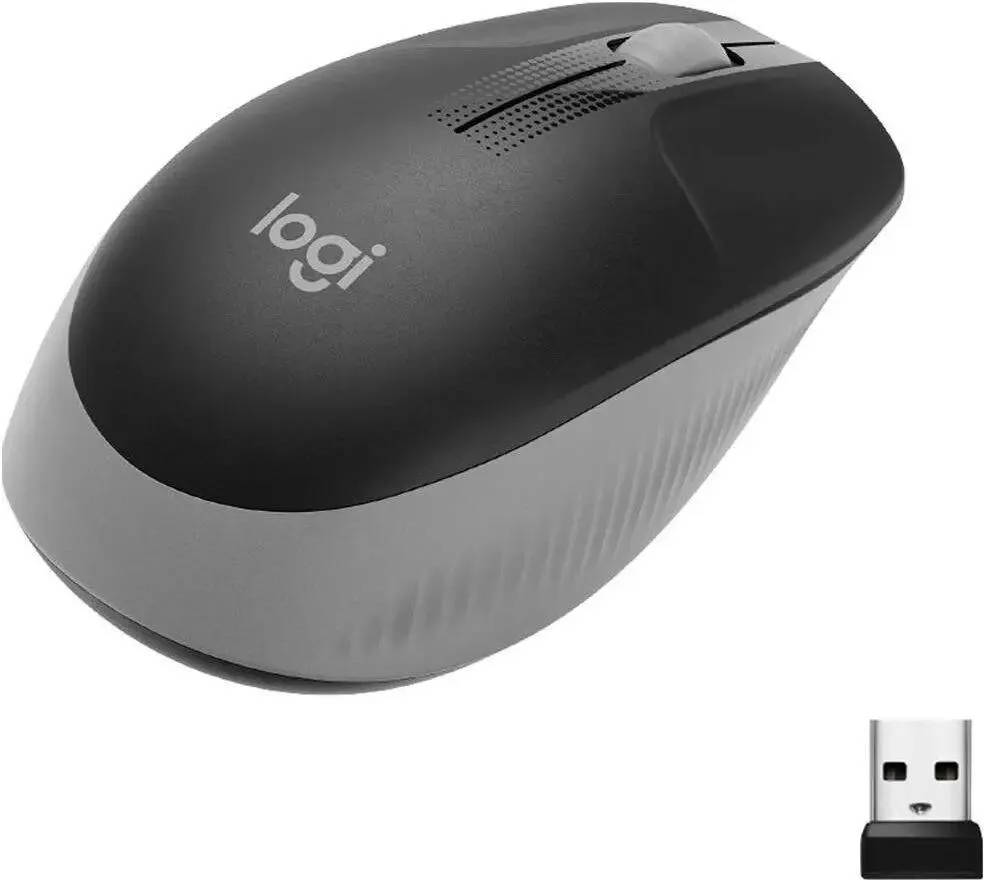 картинка Мышка Logitech M191 серый / черный (910-005922) от магазина КомпьютерЦентр