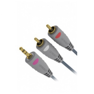 картинка Кабель Sparks аудио 3.5мм 2xRCA 1.8m (SG1136) от магазина КомпьютерЦентр