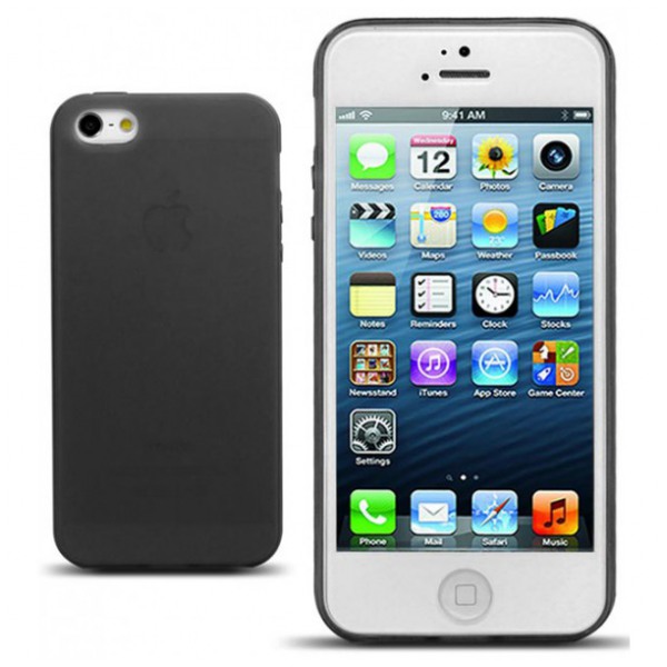 картинка Чехол Verus 0.3mm Ultra Thin Case Black for iPhone 5 от магазина КомпьютерЦентр