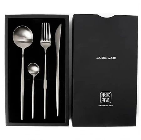 картинка Набор столовых приборов Xiaomi Maison Maxx Stainless Steel Cutlery Set CYZ-001Y Silver от магазина КомпьютерЦентр