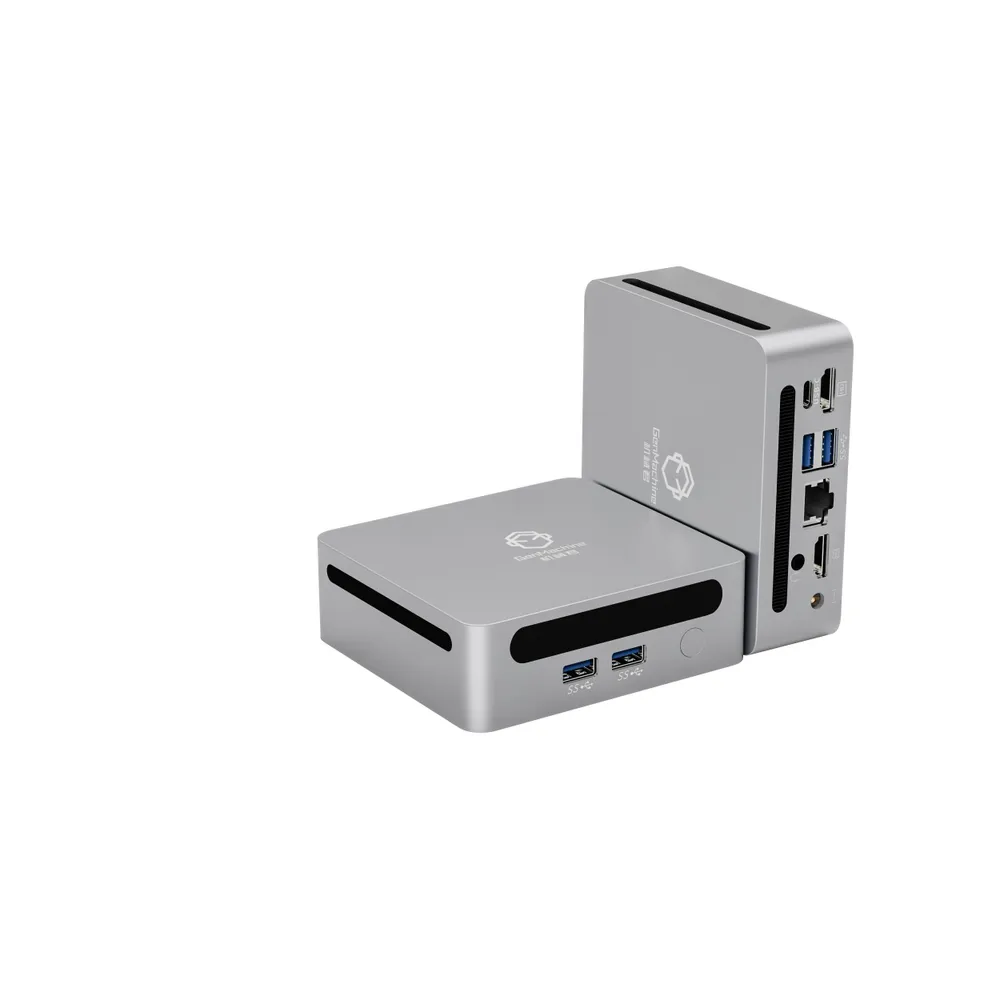 картинка Мини-ПК GenMachine MINI PC, AMD Ryzen 5 5500U/  16ГБ DDR4/  512ГБ SSD/  AMD Radeon Vega 7/  WiFi 6/  BT 5.2/  Win11 Pro от магазина КомпьютерЦентр