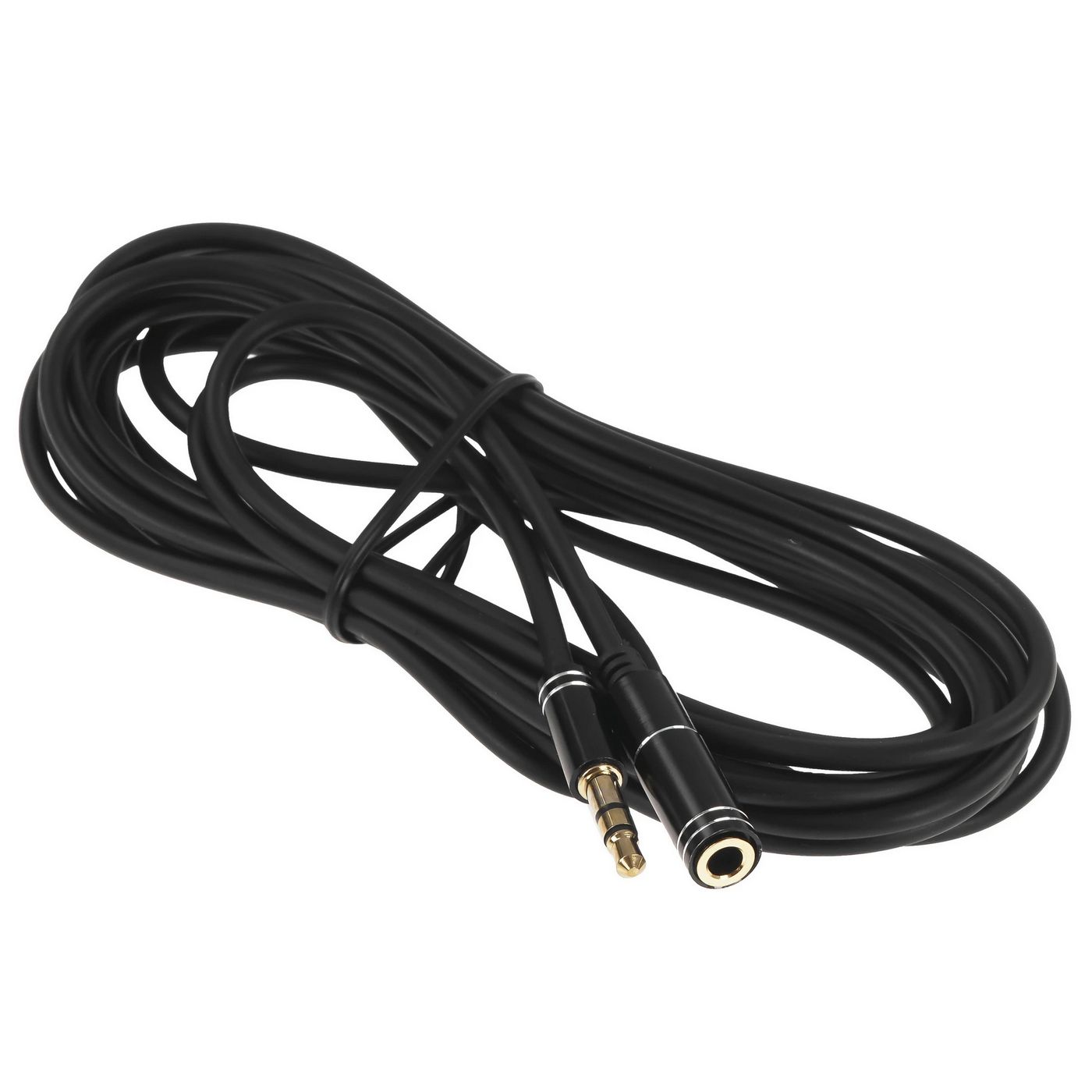 картинка Кабель аудио удлинительный Cablexpert CCAB-02-35MF-3MB. 3.5 Jack (M)/ 3.5 Jack (F), черный, 3м от магазина КомпьютерЦентр
