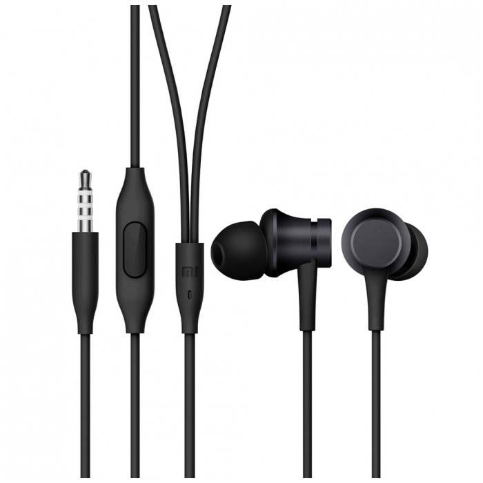 картинка Гарнитура Xiaomi Mi In-Ear Headphones Basic Fresh bloom Matte Black (ZBW4354TY) от магазина КомпьютерЦентр