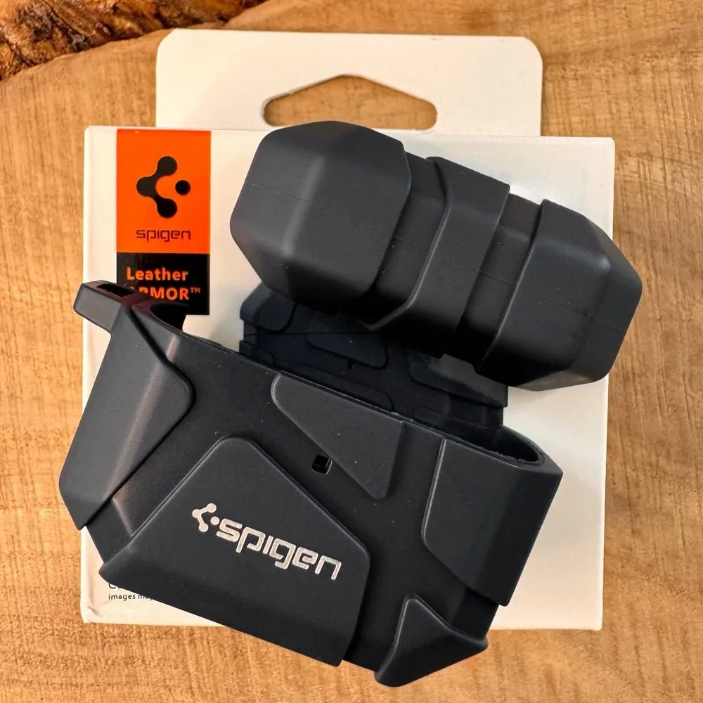 картинка Чехол для AirPods PRO 2 Spigen SGP X ARMOR Black от магазина КомпьютерЦентр