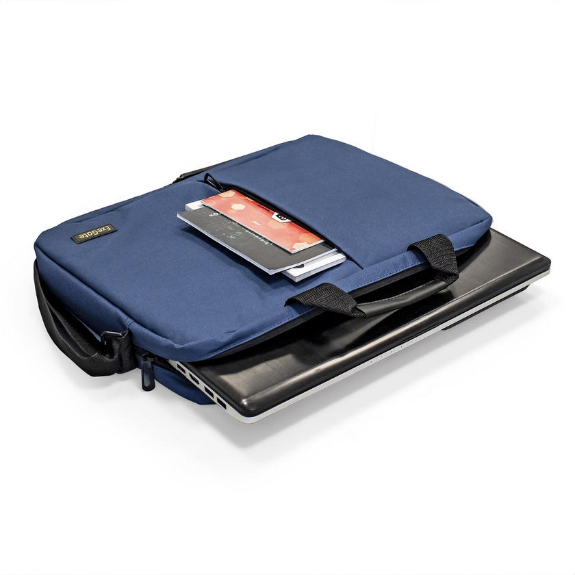 картинка Сумка ExeGate EX264613RUS Office F1590 Dark-Blue,15.6'' (EX264613RUS) от магазина КомпьютерЦентр