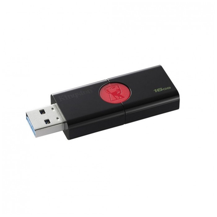картинка Флешка USB Kingston 16Gb DataTraveler 106 Black USB3.0 (DT106/16GB) от магазина КомпьютерЦентр