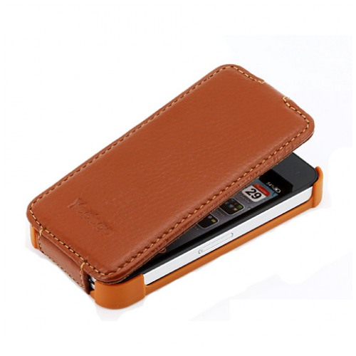 картинка Чехол Yoobao Slim Leather Brown for iPhone 4/ 4S от магазина КомпьютерЦентр