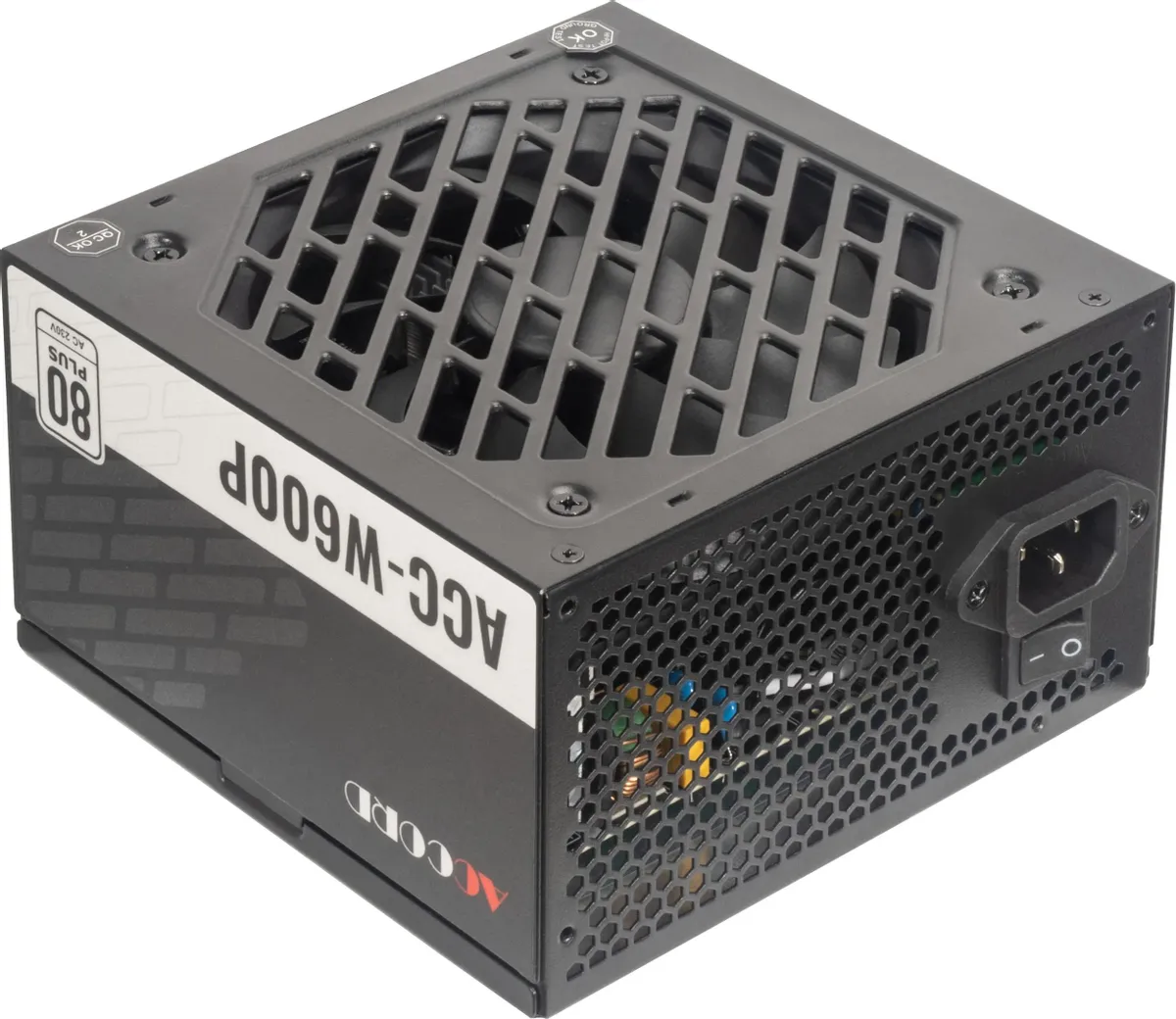 картинка Блок питания Accord 600W ATX ACC-W600P, черный от магазина КомпьютерЦентр