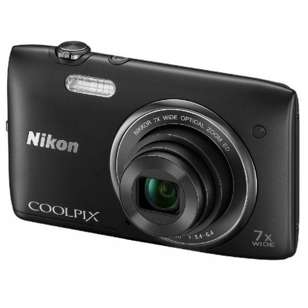 картинка Фотокамера Nikon CoolPix S3400 Black от магазина КомпьютерЦентр