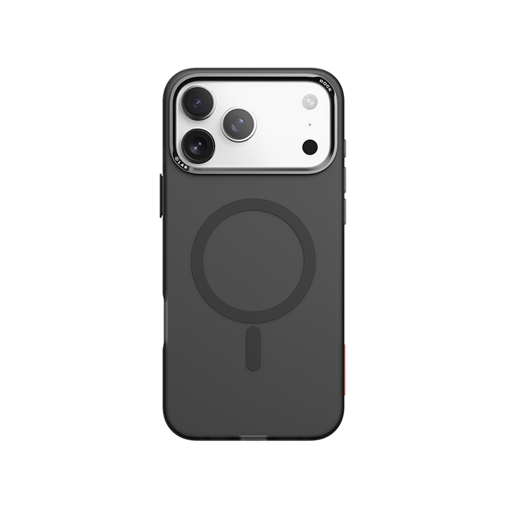картинка Чехол ROCK InShare Matte Magnetic Protection Case (Metal Lens Frame) iPhone 17Pro Max Graphite Black от магазина КомпьютерЦентр