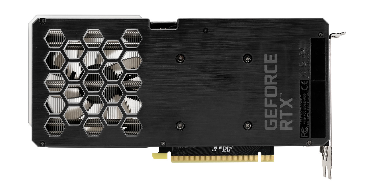 картинка Видеокарта 8Gb GDDR6 GeForce RTX 3060Ti Dual OC V1 LHR Palit (NE6306TS19P2-190AD_V1) от магазина КомпьютерЦентр