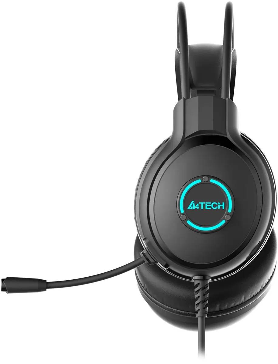 картинка Гарнитура A4-Tech Fstyler FH300U Black (FH300U BLACK) от магазина КомпьютерЦентр