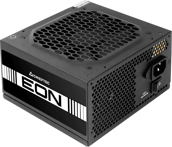картинка Блок питания Chieftec Eon ZPU-500S, 500Вт, 80 PLUS, черный от магазина КомпьютерЦентр