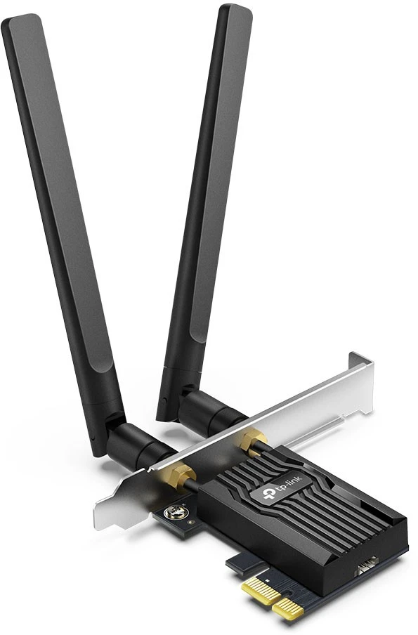 картинка Адаптер Wi-Fi PCI Express TP-Link Archer TX55E AX3000 Wi-Fi 6 Bluetooth 5.2 от магазина КомпьютерЦентр