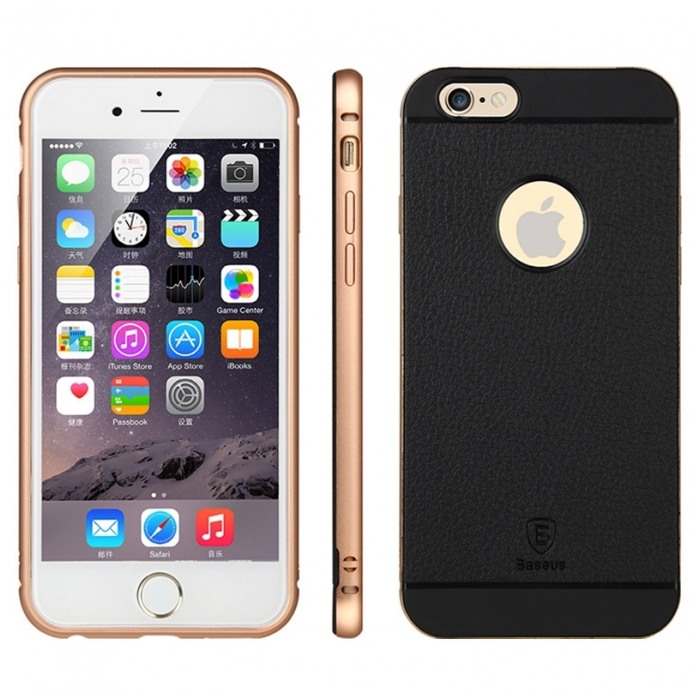 картинка Чехол Baseus Fusion-Pro Series For iPhone 6/ 6S Gold от магазина КомпьютерЦентр