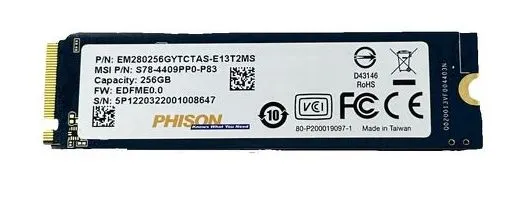 картинка SSD накопитель 256 Гб MSI S78-4409PP0-P83 OEM от магазина КомпьютерЦентр