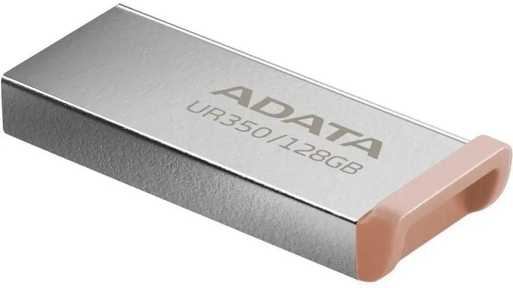 картинка USB3.2 накопитель 128Gb A-Data UR350 Silver/ Brown (UR350-128G-RSR/ BG) от магазина КомпьютерЦентр