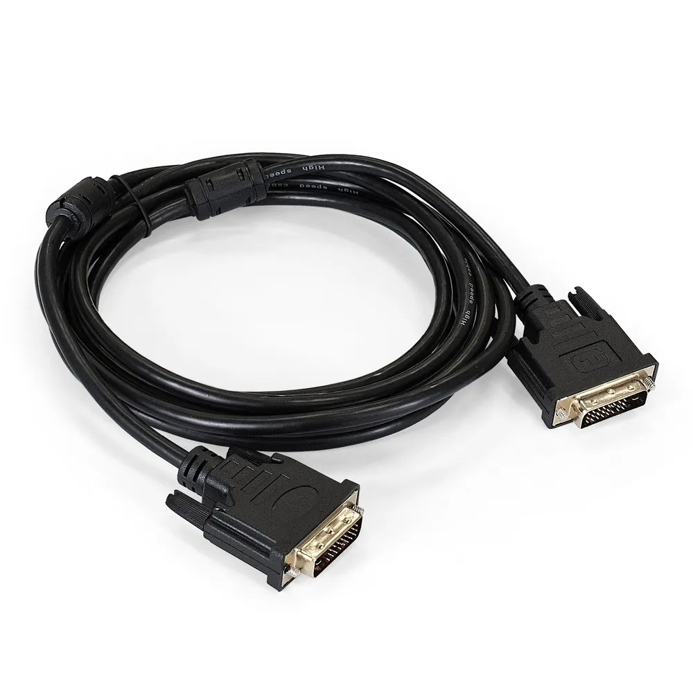 картинка Кабель DVI dual link (25M-25M) 3м Exegate (EX191095RUS) от магазина КомпьютерЦентр
