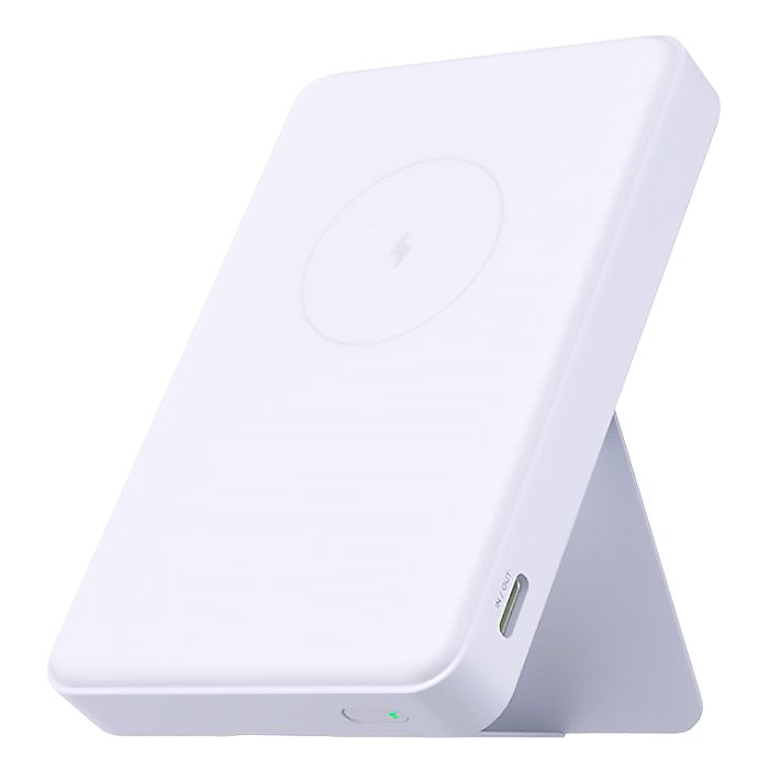 картинка Внешний аккумулятор Xiaomi Mi Power Bank 6000 mAh Magnetic Wireless Magsafe WPB0620MI White (BHR9074GL) от магазина КомпьютерЦентр