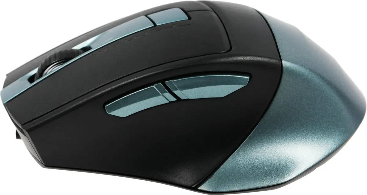 картинка Мышь A4Tech Fstyler FB35S темно-зеленый/ черный беспроводная BT/ Radio USB для ноутбука (FB35S USB MIDNIGHT GREEN) от магазина КомпьютерЦентр
