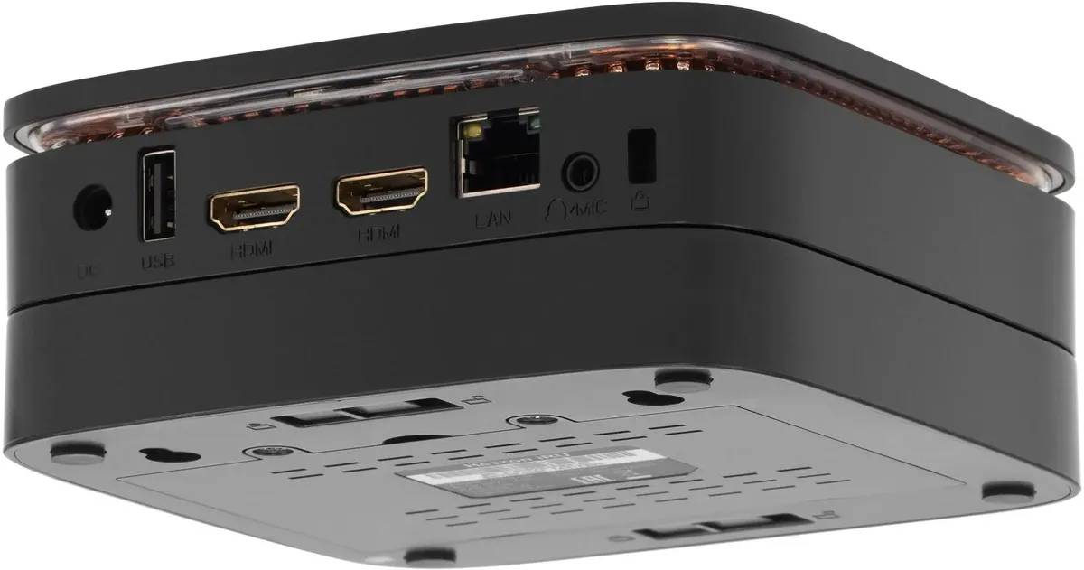 картинка Неттоп iRU 110JLCN, Intel Celeron N5105, DDR4 8ГБ, 256ГБ(SSD), Intel UHD Graphics, noOS, черный (1975163) от магазина КомпьютерЦентр