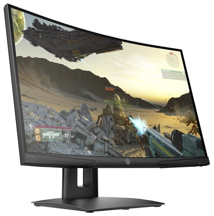 картинка Монитор 23.6'' HP Entry Gaming X24c (9FM22AA) от магазина КомпьютерЦентр