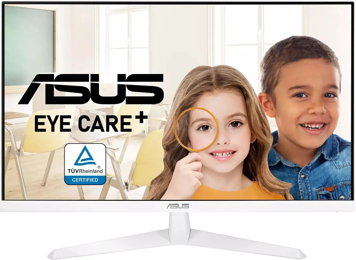 картинка Монитор 27'' ASUS VY279HE-W IPS LED, белый от магазина КомпьютерЦентр