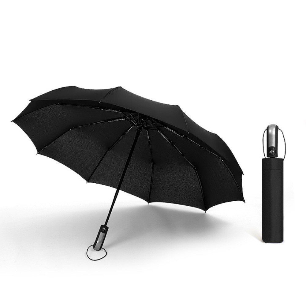 картинка Зонт Xiaomi KongGu Auto Folding Umbrella WD1 Black от магазина КомпьютерЦентр