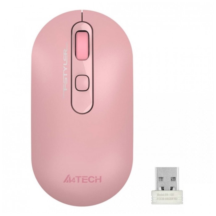 картинка Мышка A4tech Fstyler FG20 Wireless Pink (FG20 Pink) от магазина КомпьютерЦентр