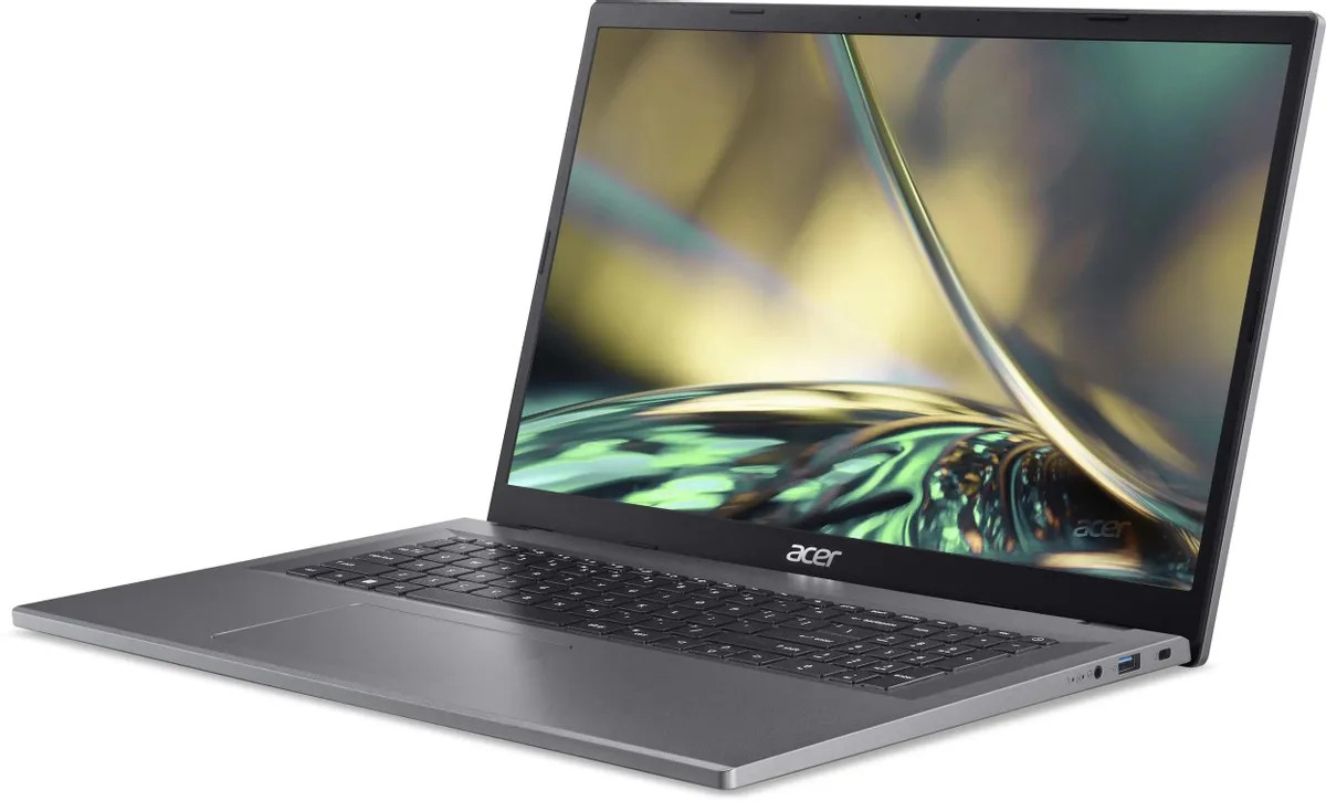 картинка Ноутбук Acer Aspire 3 A317-55P-P3G1 17.3 '' IPS FHD/  N200 /  8Gb/  512Gb SSD/  Intel UHD Graphics/  noOS/  Silver (NX.KDKCD.006) от магазина КомпьютерЦентр