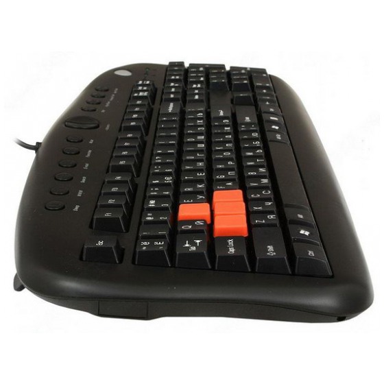 картинка Клавиатура A4tech Multimedia Game Master Black USB (KB-28G-1) от магазина КомпьютерЦентр