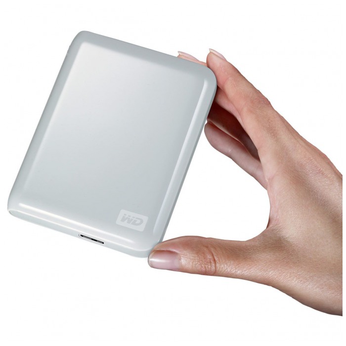 картинка Жесткий диск внешний Western Digital 500Gb My Passport Essential 2.5″ White USB 3.0 (WDBACY5000AWT-01) от магазина КомпьютерЦентр