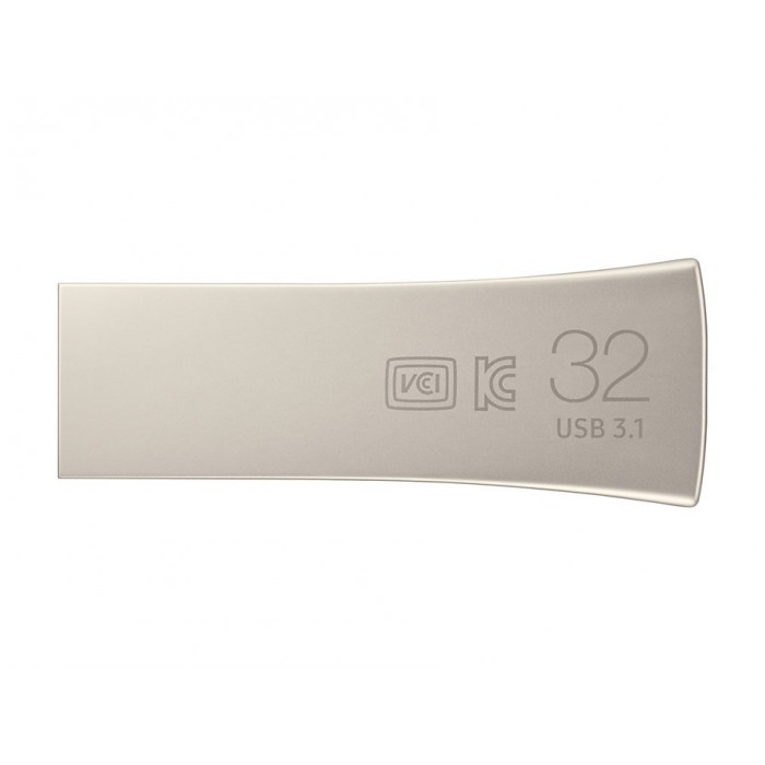 картинка Флешка USB Samsung 32Gb Bar Plus Silver USB3.1 (MUF-32BE3/APC) от магазина КомпьютерЦентр