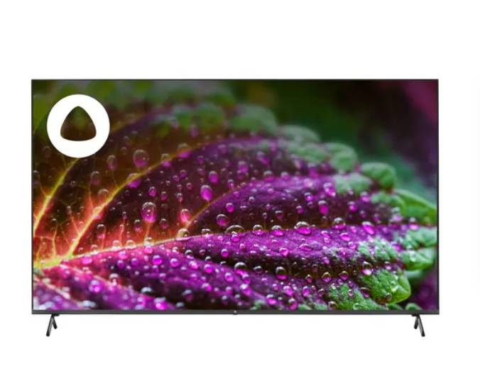 картинка Телевизор LED 55'' DEXP 55UCY1 4K UltraHD, Smart TV, Яндекс.ТВ от магазина КомпьютерЦентр