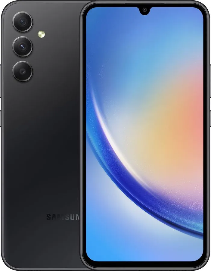 картинка Смартфон Samsung Galaxy A34 SM-A346 Graphite 6.6'' 8Gb / 128Gb от магазина КомпьютерЦентр