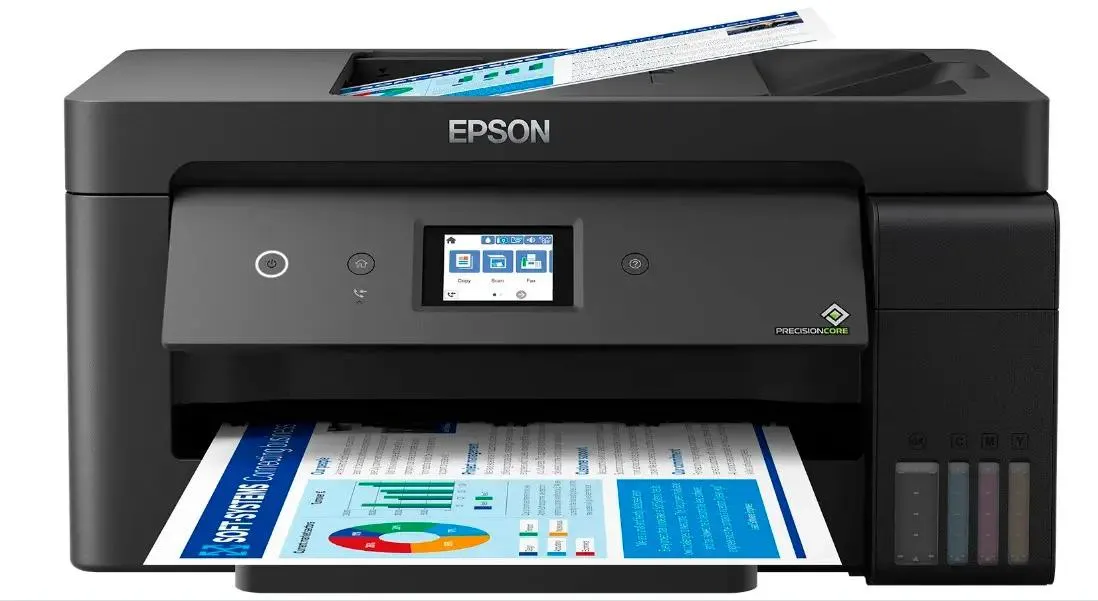 картинка МФУ струйное Epson L14150 A3, Duplex Net WiFi (C11CH96403/ 96502/  96505/ 96503) Black от магазина КомпьютерЦентр
