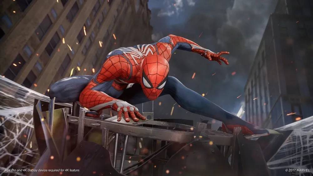 картинка Игра Spider-Man (PlayStation 4, Русская версия) от магазина КомпьютерЦентр