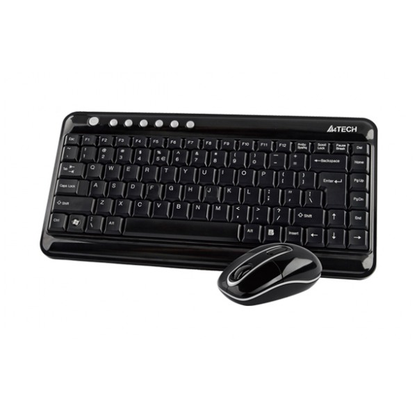 картинка Клавиатура+мышь A4tech GL-5300 Black Wireless от магазина КомпьютерЦентр