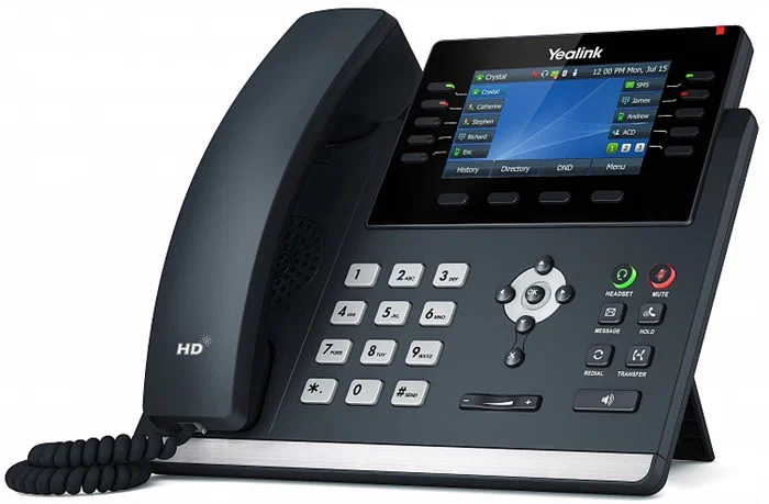 картинка Телефон IP Yealink SIP-T46U черный от магазина КомпьютерЦентр