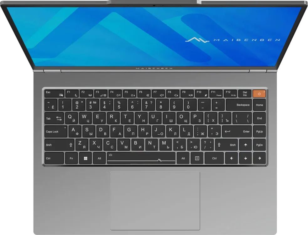 картинка Ноутбук Maibenben P15B 15,3'' IPS 100% sRGB (1920x1200)/  AMD Ryzen 5 7640HS (6/ 12)/  16ГБ DDR4/  512ГБ SSD/  AMD Radeon 760M/  90Втч/  Win11H/  серый от магазина КомпьютерЦентр