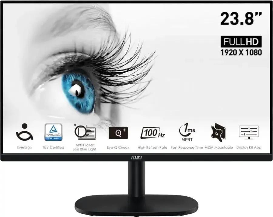 картинка Монитор 23.8'' MSI MP245V VA (9S6-3PC0CM-014) от магазина КомпьютерЦентр