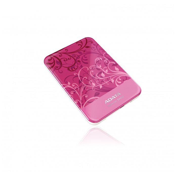 картинка Жесткий диск внешний A-DATA 1Tb Superior SH02 2.5″ Pink (ASH02-1TU-CPK) от магазина КомпьютерЦентр
