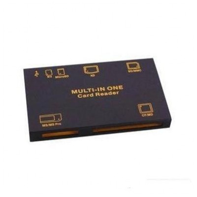 картинка Картридер внешний Lapara All-in-1 LA-CM-106 Black (LA-CM-106) от магазина КомпьютерЦентр