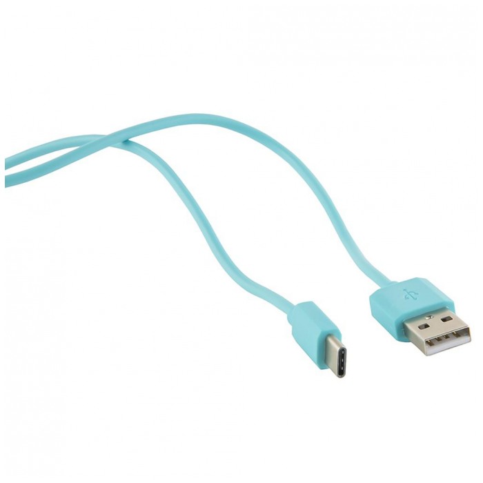 картинка Дата-кабель Redline USB 2.0 A->Type C, 1m Blue (УТ000011573) от магазина КомпьютерЦентр