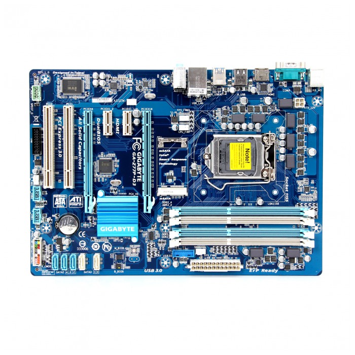 картинка Материнская плата Gigabyte GA-Z77P-D3 (GA-Z77P-D3) от магазина КомпьютерЦентр