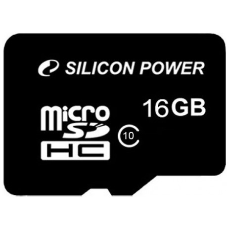 картинка Карта памяти SiliconPower 16Gb microSDHC Class 10 no SD adapter (SP016GBSTH010V10) от магазина КомпьютерЦентр
