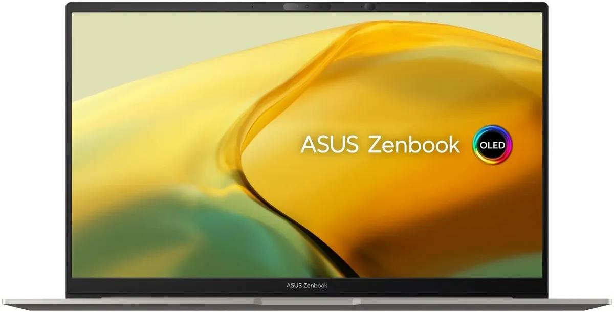 картинка Ноутбук ASUS Zenbook 15 OLED (UM3504DA-MA197) 15.6'' (2880x1620) 120Гц OLED/  Ryzen5 7535U/  16ГБ/  SSD 512ГБ/  AMD Radeon 660M/  67 Вт*ч/  1.5 кг/  Grey от магазина КомпьютерЦентр